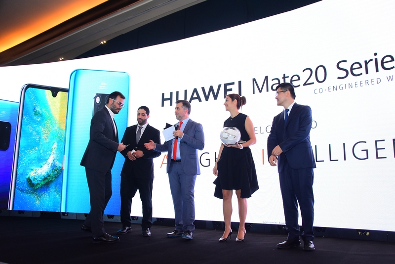 Launching of the Huawei Mate20 at Four Seasons Hotel
